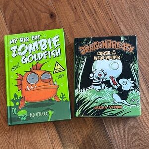 Zombie Goldfish and Dragonbreath Books